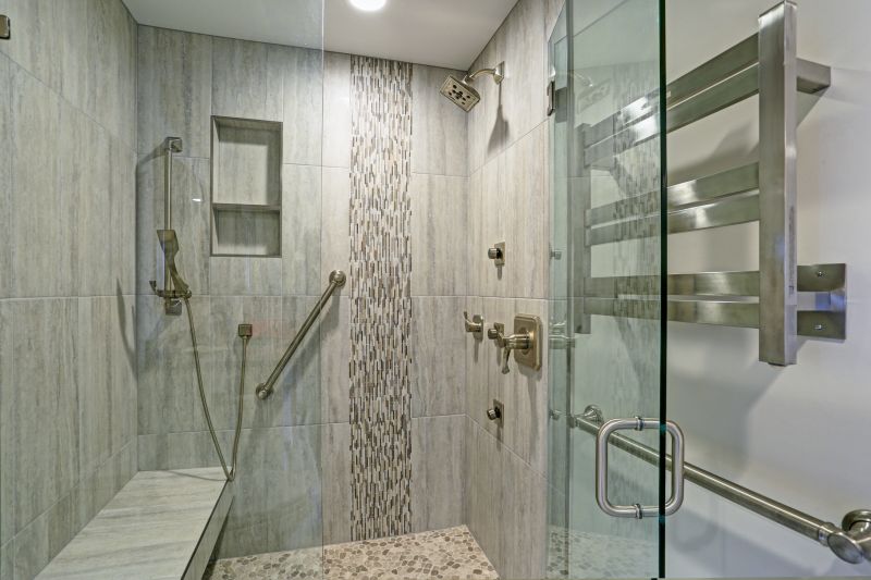 Glass Panel Shower